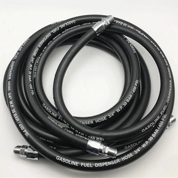 3/4" and 1" Rubber Gasoline Hose for Fuel Dispenser Pumps