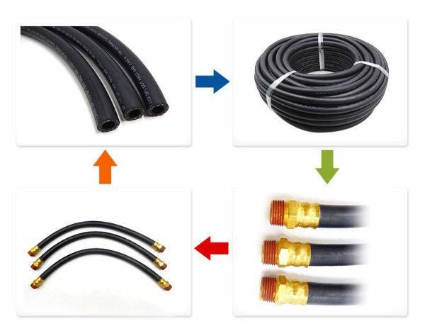 DOT 3c EPDM Rubber Hose 1/2 Inch Air Brake Hose