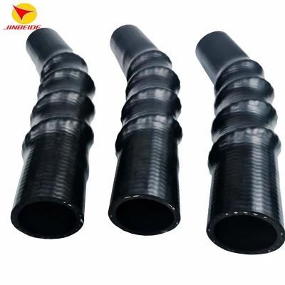 Customized Molded NBR Rubber Preformed Fuel Tank Filler Neck Hose for Automobile