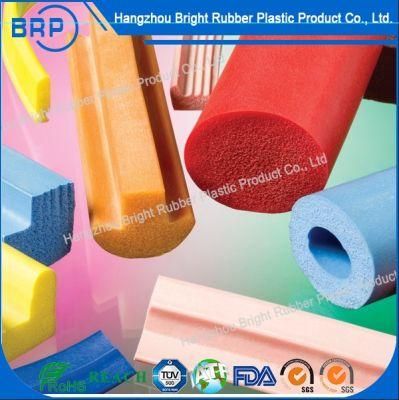 High Temperature Resistant CE1935/2004 Food Grade Silicone Sponge Extrusion Cord