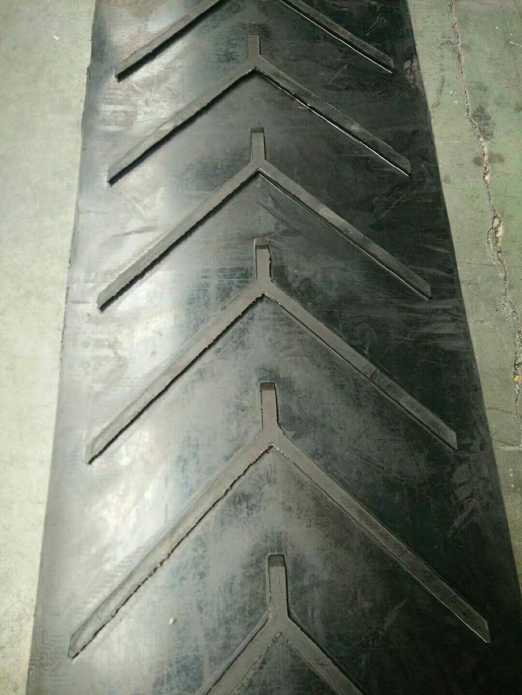 Oil Resistant Chevron Rubber Conveyor Belt