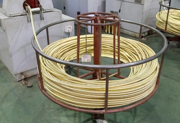 Factory 3/4 Inch 5000psi Hydraulic Hose Flexible High Pressure Rubber Hose 4sp