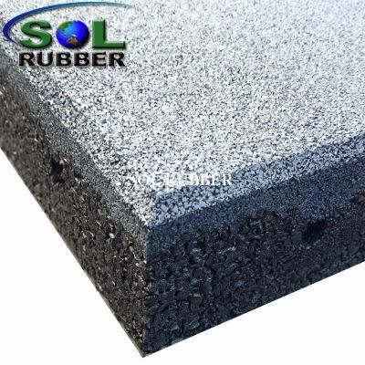 Interlock Playground Rubber Flooring Mat Tiles