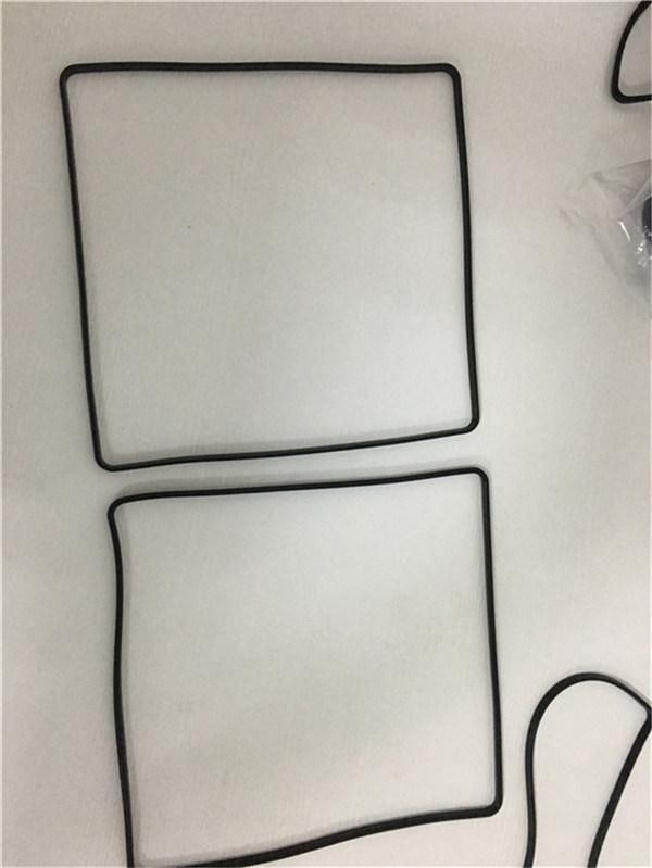 Custom NBR FKM EPDM Silicone Flat Rubber Washer Seals Square Round Rubber Gaskets, Rubber Washer