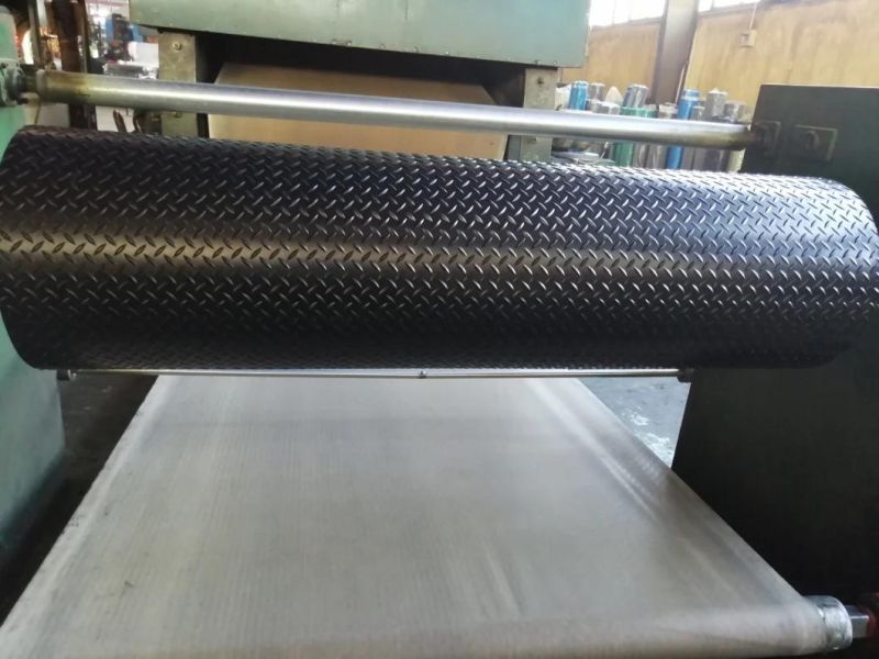 Factory Manufacture 3-6 mm Thickness Anti-Slip Diamond Rubber Floor Mat/Plate