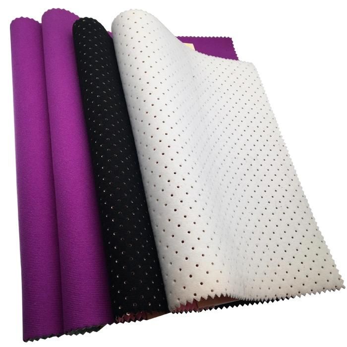 Soft Breathable Shockproof Velvet Fabric Neoprene for Laptop Sleeves