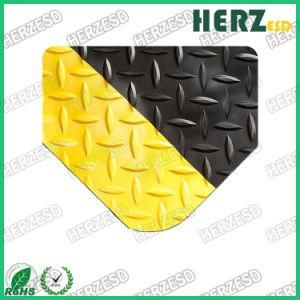 ESD Antistatic Non-Slip Black Rubber Floor Mat