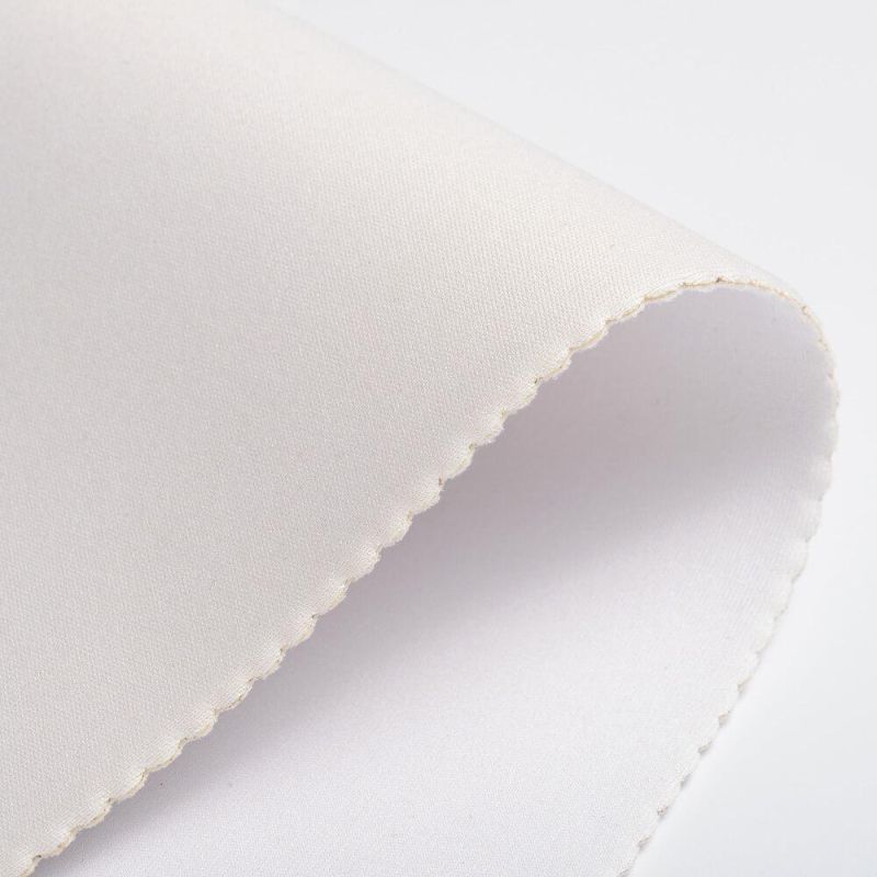 Audited Factory Manufacturer Wholesale White Jersey Fabric Neoprene for Printing