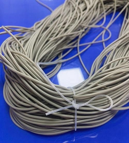 Flexible 1.5*1.9mm Small Thin Wall Silicone Food Grade Silicone Tubing Shore 30A