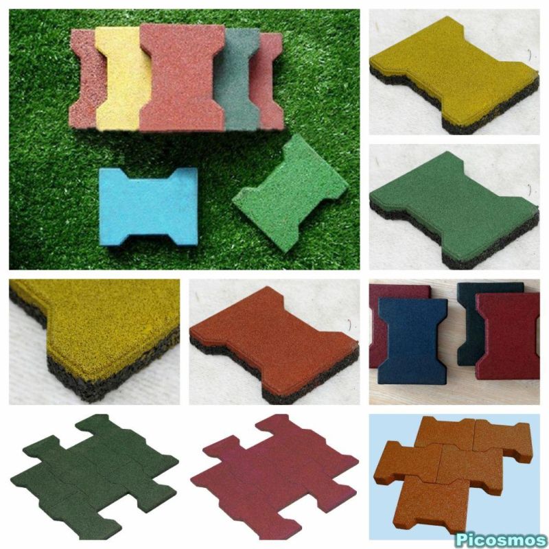 Rubber Floor Tile, Kindergarten Rubber Mat