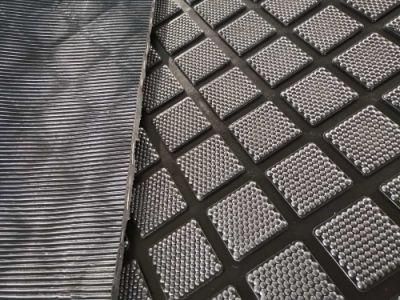 Moistureproof Square Pebble Cow Mat /Horse Rubber Mat