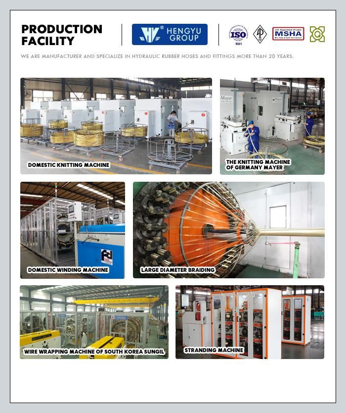 Hydraulic Power Pressure Control Valve Rubber Pilot Line Hose