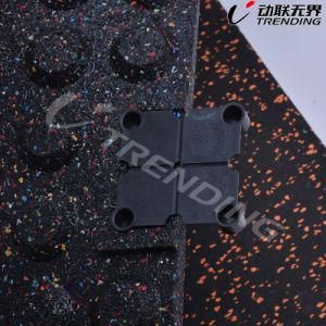 Sundry Thickness Non-Pollution Rubber Gym Flooring/ Interlock/ Roll