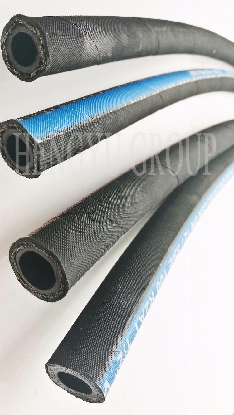 20 Years Experience Hydraulic Hose Manufacturers Supply Steel Wire Reinforced High Temperature Flexible Hose