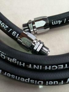 Steel Wire Braided Hydraulic Rubber Hose / High Pressure Rubber Hose