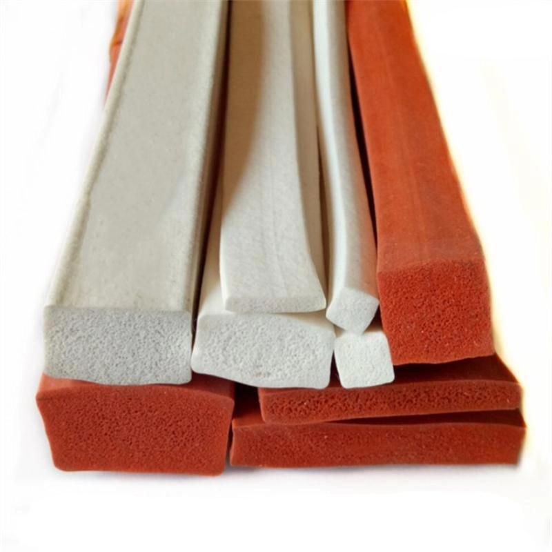 Round Silicone Cord Square Strip