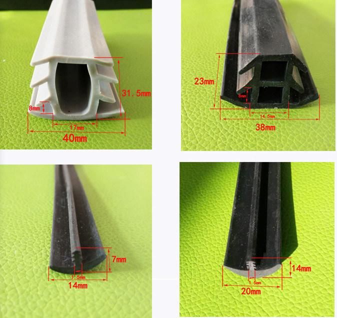 Different Sizes Rubber Weatherstrip Rubber Profile for Solar Panels