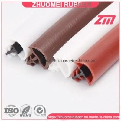 Plastic Extruded Wooden Door PVC Seal Strip