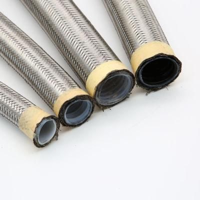 Steam Hose Teflon Material Flexible Stainless Steel Teflon Corrugated Hose
