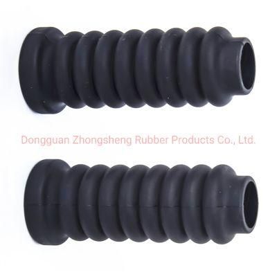 Heat Resistant Foldable Wearproof Rubber Bellow Sleeve