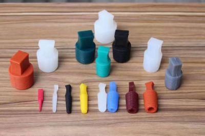 SFP Ufp High Temperature Silicone Plug Cap Coating Anodizing Plating