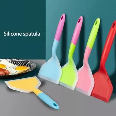 Food Grade Cooking Non-Stick Butter Mini Kitchen Pastry Tools Heat Resistant Smoother Dough Cream Scraper Cake Silicone Spatula