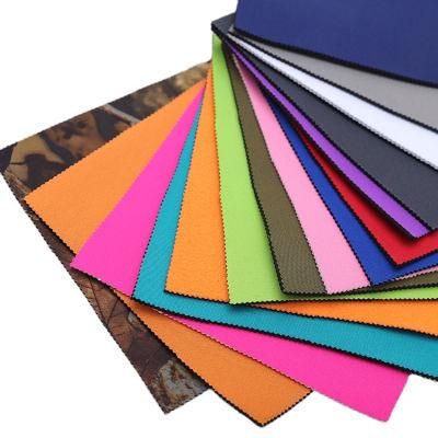Neoprene Rubber with Nylon Fabric Nylon Spandex Wetsuit Neoprene Rubber Sheet