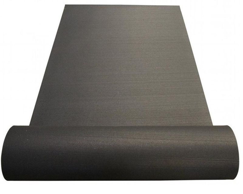 Black Color with 10% EPDM Roll Rubber Gym Mat Floor