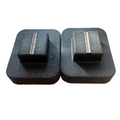 Various Size Galvanized Channels Recycled Rubber Tray/Rubber Frame/Platform Support