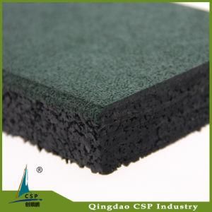 Heavy Duty Rubber Flooring Tile for Fitness Room