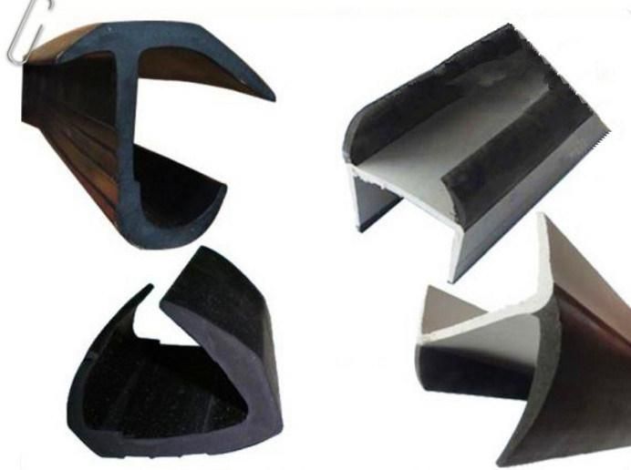 PVC EPDM Customized Gasket Rubber Door Seal Profile for Container