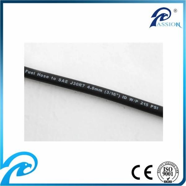 Smooth Type Red Fiber Braided Oil Pressure Hose
