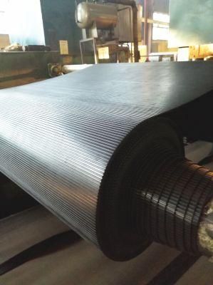 3-8mm Anti-Slip Wide &amp; Fine Ribbed Rubber Sheet