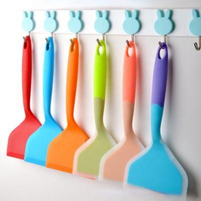 100% Food Grade Silicone Multifunctional Non-Stick Heat Resistant Shovel Spatula Kitchen Cooking Uthensils