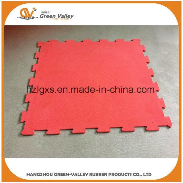 50X50cm Shock Resistant Rubber Flooring Tile Rubber Mat