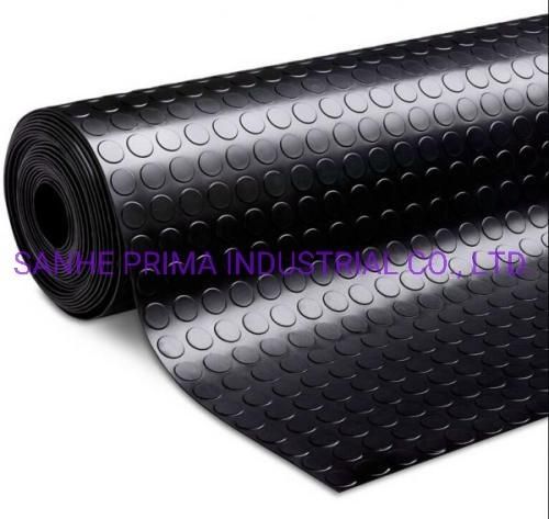 Professional Manufacturer of Various Ribbed Rubber Mat in China 3mm~12mm Thickness