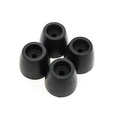 Molded Custom Anti Vibration Damper Shock Absorber Buffer Black Bumper Rubber Silicone with Customized Package