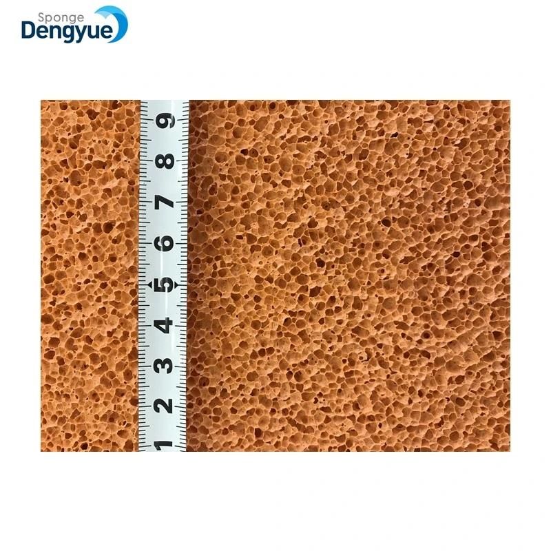 Wipe Clay Tablets Open Cell Nature Rubber Sponge