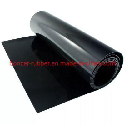 SBR Anti-Slip Wear-Resistant Black Rubber Mats Flooring Sheet