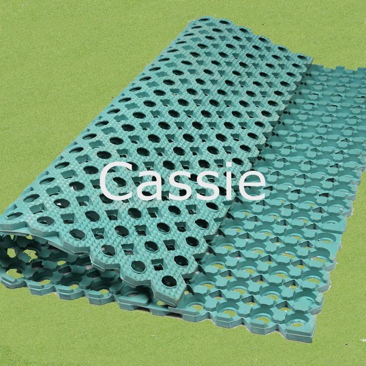 Drainage Rubber Flooring with Hole/Boat Desk Rubber Mat