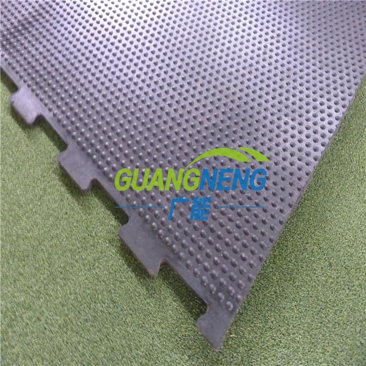 Interlocking Stable Anti-Slip Animal Rubber Mat