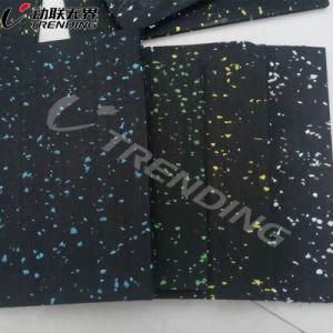 Colorful Non-Toxic Waterproof Gym Rubber Floor