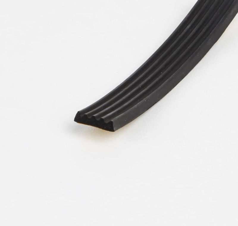 Ribbed Profile EPDM Rubber Sponge Seals