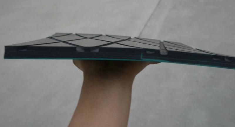 Rubber to Metal Bonding Grooved Drum Rubber Pulley Conveyor Pulley Lagging Ceramic