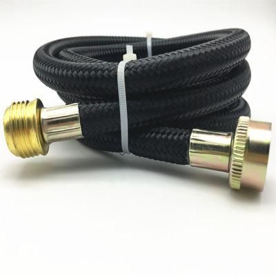 3/8&quot; Inch Fiber Braided Washing Machine Used Flexible Washer Hose