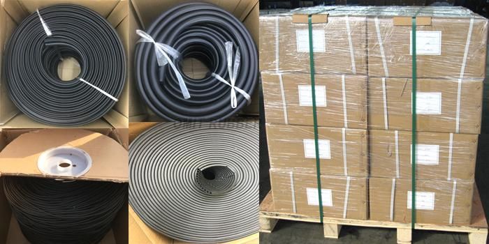 Steel Belt Reinfoced Car Window Door PVC Edge Strip Trim