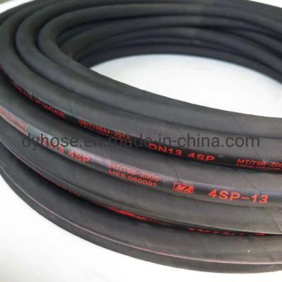 R1/R2/1sn/2sn High Performance Certificated PTFE Hose with Stainless Steel 304 Braid Pipe