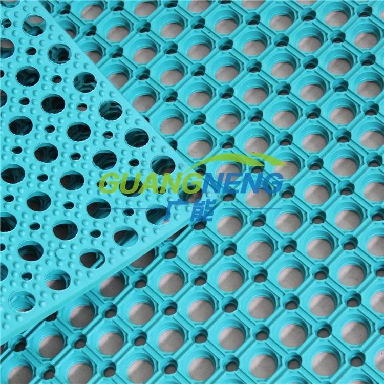 Rubber Boat Deck Mats, Rubber Grass Protect Antislip Sew Flooring Pad