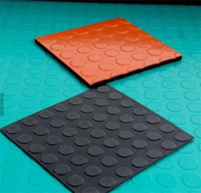 Stud Mat Round Coin Crumb Rubber Sheet Copper Coin Rubber Sheet