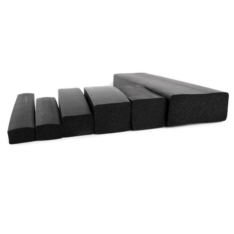 Boat Rubber Sponge Foam Square Shape Seal Strip